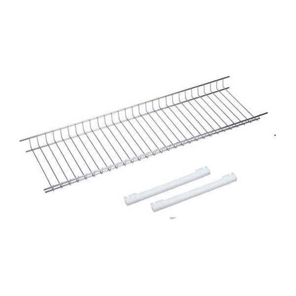 Scolapiatti Sauvic In Acciaio Inox 55 Cm Argento Argento Taglia Unica-image