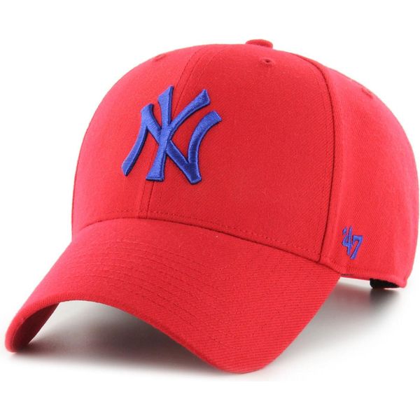 47 Brand Snapback Cap - Mlb New York Yankees Rot-image