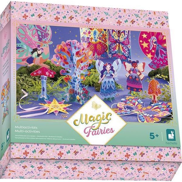 Janod Magic Fairies - Scatola Multiattività Giocattolo Creativo Per Bambini-image