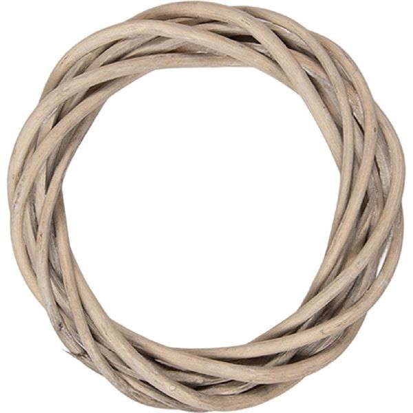 In Rattan Naturale Clayre & Eef Marrone Ø 10X2 Cm-image