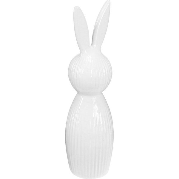 Elegante Figurina Di Coniglio Per Moderne Decorazioni Primaverili E Pasquali, 2 Pezzi-image