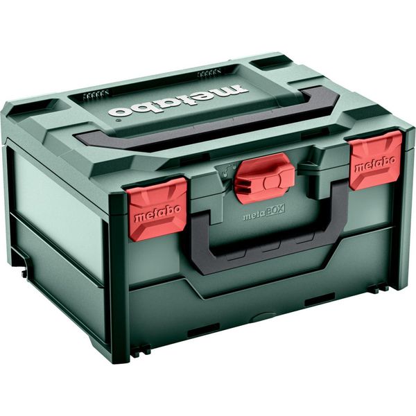 Metabo 626887000 Cassetta Per Minuteria/Attrezzi Valigetta Per Attrezzi Stirene Acrilonitrile Butadiene (Abs) Verde - Rosso (626887000)-image