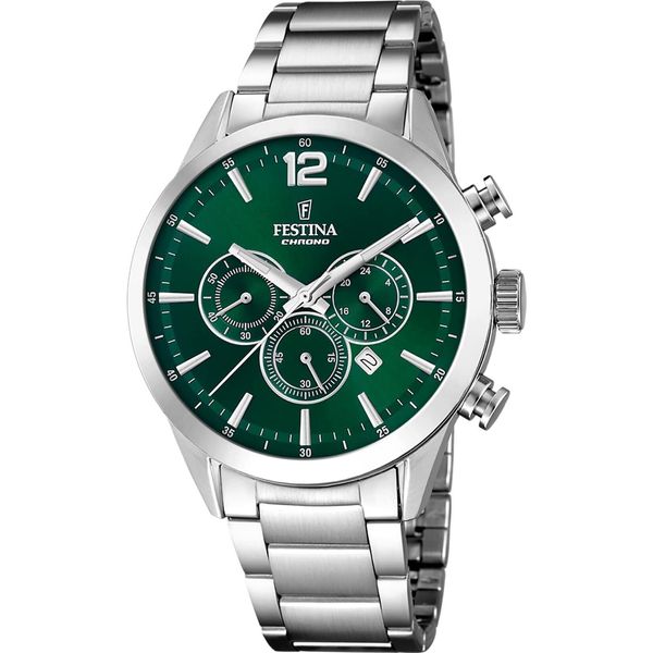 Festina Timeless Chronograph F20343/B Cronografo Da Uomo-image