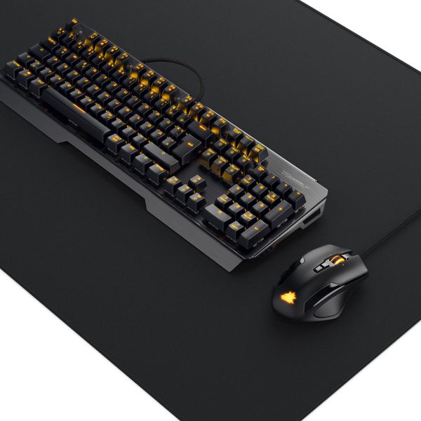 Set Di Tastiera, Mouse E Tappetino Per Mouse Titanwolf (Set Economico, 3 Pezzi), Tastiera Meccanica, Mouse E Mousepad Xxxl Gaming Bundle-image