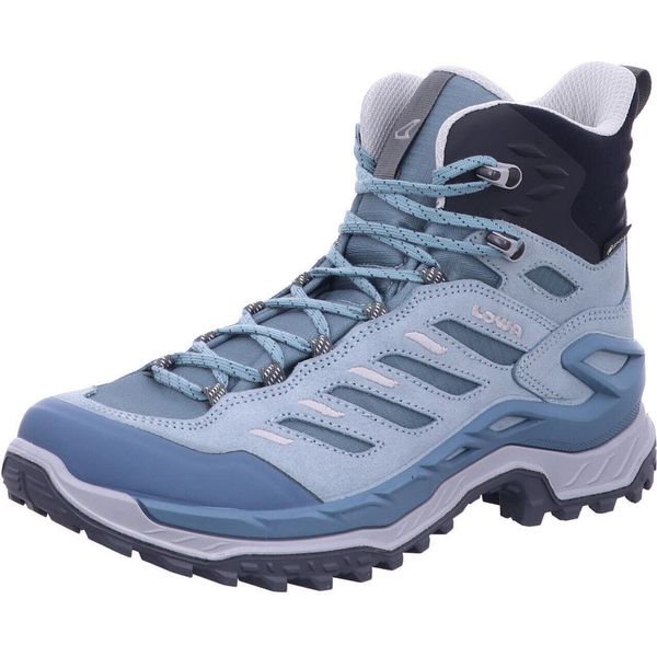 Lowa Innovo Gtx Mid Ws Scarpe Da Trekking Blu Ghiaccio/Azzurro Uk 4 - Eu 37-image