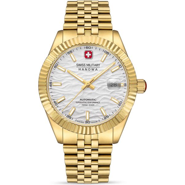 Orologio Svizzero Militare Hanowa Master Diligenter SMWGL0005410 Orologio Automatico Da Uomo-image