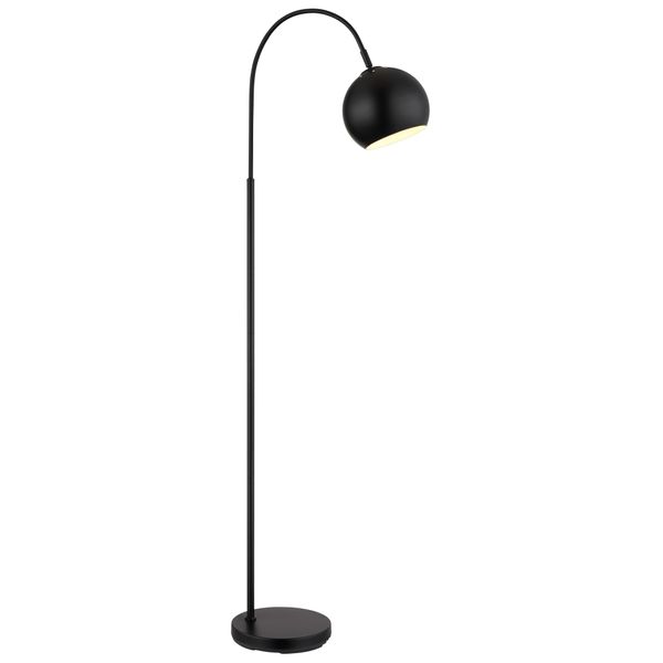Globo Lighting Stehlampe "Benno", Schwarz Matt, H: 150Cm, 1 Stk., Leuchten, Stehlampe Wohnzimmer Schlafzimmer Flur Design-Leuchte, Stehlampe-image