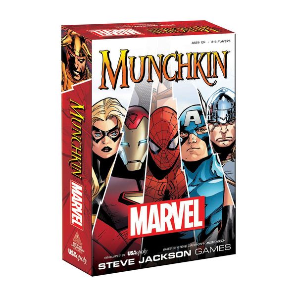 Usaopoly Munchkin Gioco Di Carte Marvel USAMU011-000-image