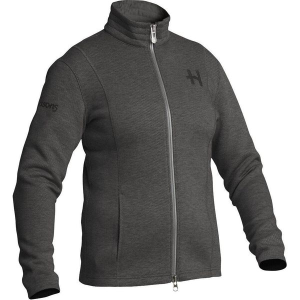 Giacca Midlayer In Pile Halvarssons Djura Da Donna, Grigio Scuro, M-image