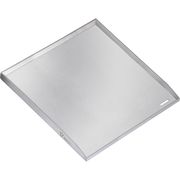 Piastra Grill In Acciaio Inox Bbq-Toro, 40 X 41,5 Cm, Bbq Plancha, Piastra Grill, Teglia Grill, Vassoio Grill-image