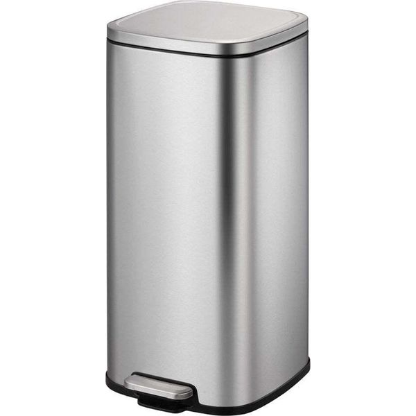Eko - Pattumiera A Pedale Stella 30 Litri - Acciaio Inox - Acciaio Inox Opaco-image