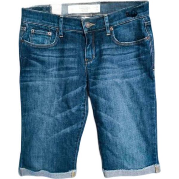 Pantaloncini Corti Da Donna Abercrombie & Fitch, Comodi Ed Eleganti, Blu W 25 L31-image