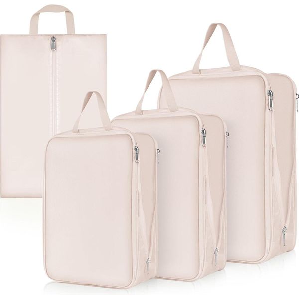 Packsack 4 Pezzi Tour Operator Impermeabile Beige-image