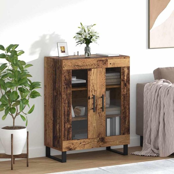 Maison Exclusive - Credenza In Legno Antico 69,5 X 34 X 90 Cm Materiale Ligneo-image