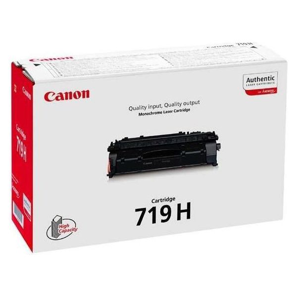 Canon 719 H - Nero - Originale - Cartuccia Toner - Per I-Sensys LBP251, LBP252, LBP253, LBP6310, MF411, MF416, MF418, Mf-image