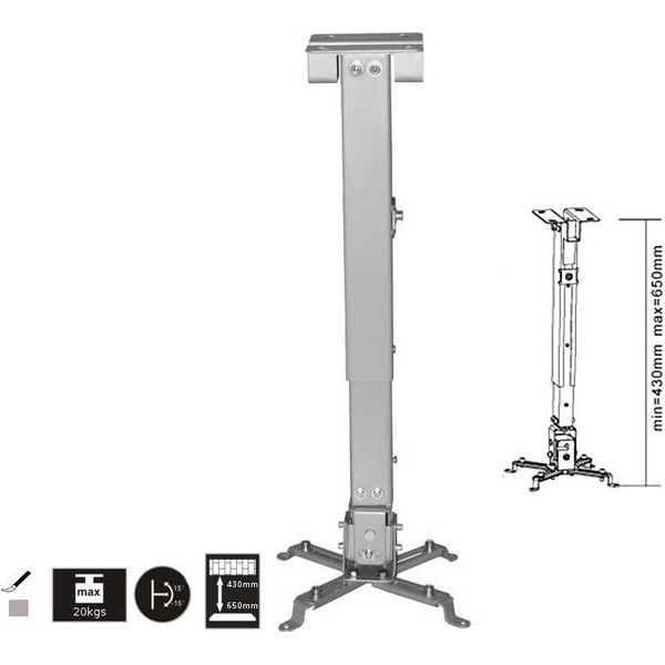Supporto Per Proiettore MC-581 Maclean-image