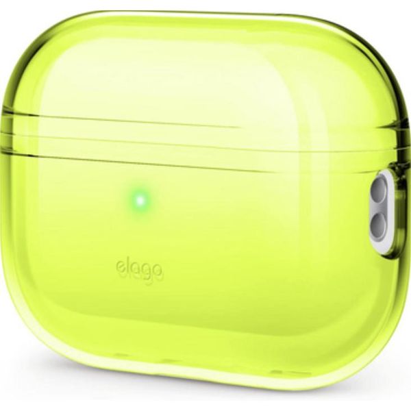 Custodia Trasparente Elago Per Airpods Pro 2 Giallo Neon-image