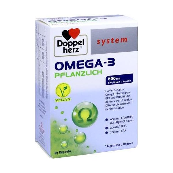 Doppio Cuore Omega-3 Sistema Vegetale Capsule 60 Capsule-image