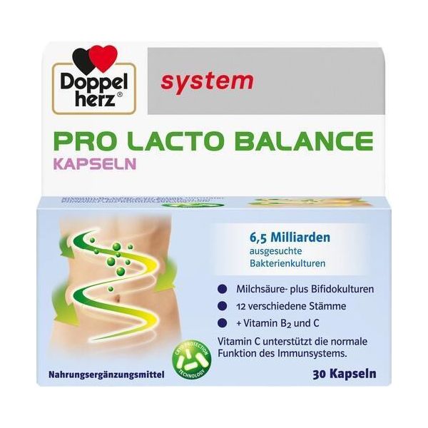 Doppio Cuore Pro Lacto Balance System Capsule 30 Capsule-image