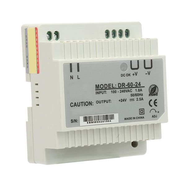 Alimentatore Switching, Alimentatore Su Guida Din, Alimentatore Su Guida Din A Uscita Singola, Alimentatore Switching Su Guida Din, Alimentatore Per Montaggio Su Guida-image