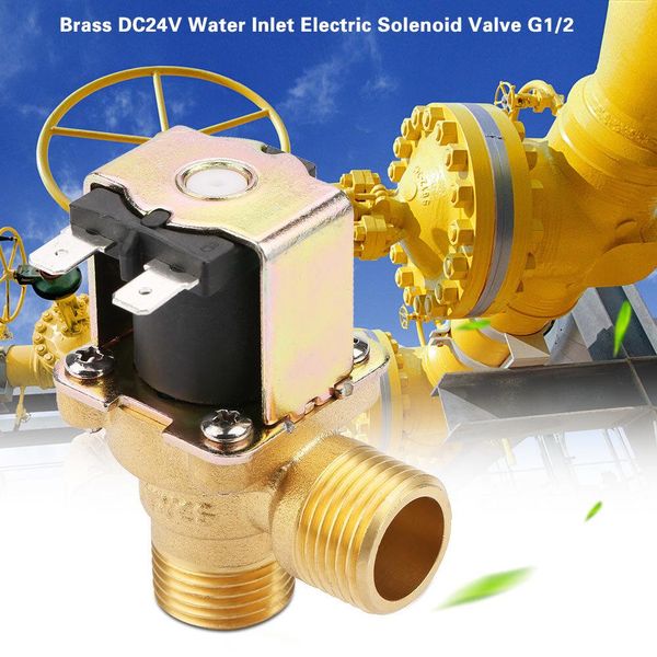 Valvola A Solenoide, Valvola Elettrica, Valvola Elettrica Dell'acqua, Valvola A Solenoide Nc, Valvola Magnetica Elettrica-image