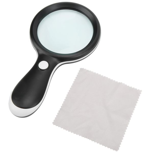 Lente D'ingrandimento A Led, Lente D'ingrandimento Manuale Illuminata, Lente D'ingrandimento Illuminata, Lente Di Lettura, Lente D'ingrandimento, Lente D'ingrandimento-image