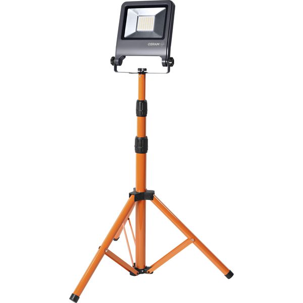 Osram Led Luce Da Lavoro A Treppiede 1X50W 840, 4000K Bianco Freddo, 4500 Lm, IP65, Regolabile In Altezza 1,8 M, 360°-image