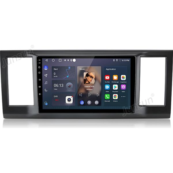 Autoradio Android Da 9 Pollici 6+128 Gb Per Vw Caravelle 2015-2020 Wireless Carplay Android Auto 4G Wifi Navigazione Gps 8 Core Rds Dsp Dab+ Bt-image