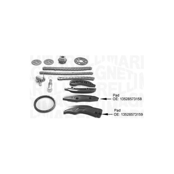 Magneti Marelli 341500001430 Kit Catena Di Distribuzione Catena Di Distribuzione Per Bmw 3 Touring (E91) 3 Berlina (E90) 5 Touring (F11) 5 Berlina (E60) 1 Hatchback-image