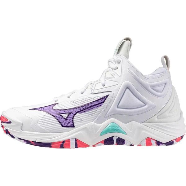 Mizuno Wave Momentum 3 Mid Scarpe Sportive Indoor Da Donna Bianco Eu 42 1/2 Donna Bianco Eu 42 1/2-image