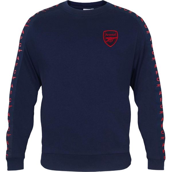 Arsenal Fc - Felpa Da Uomo Con Collante GF1289 (Xl) (Blu Navy Scuro)-image