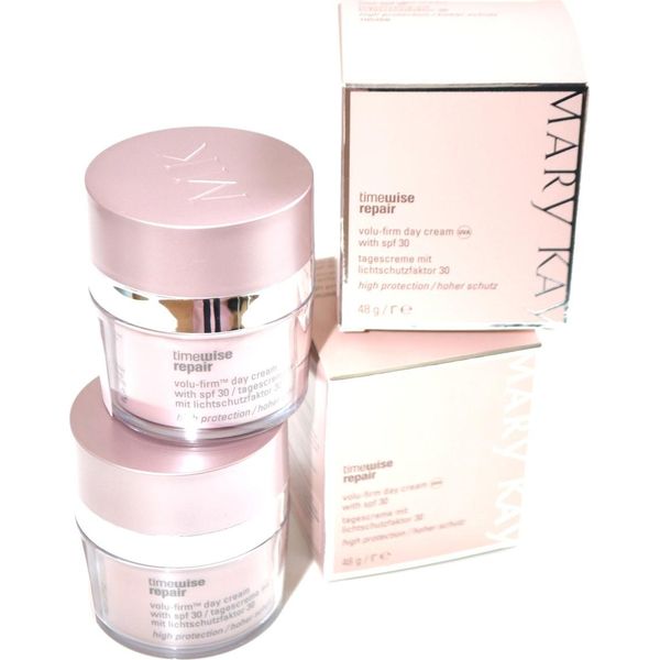 2 X Mary Kay Timewise Repair Day Cream Volu-Firm Day Cream Con Economy Set Spf 30-image