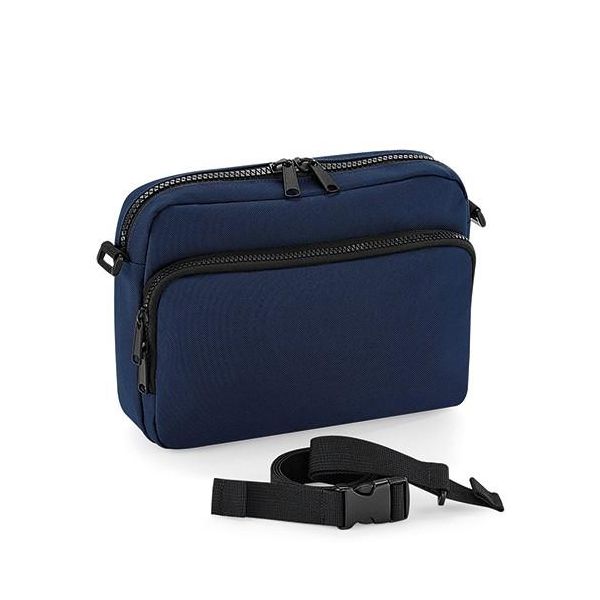 Bagbase BG242 | Modulr 2 Litre Multipocket, 26 X 19 X 7 Cm - Colore: French Navy - Dimensioni: 26 X 19 X 7 Cm-image