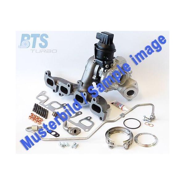 Turbocompressore Bts Turbo T981091BL Per Vw Transporter V Bus (7HB, 7HJ, 7EB, 7EJ, 7EF, 7EG, 7HF, 7EC)-image