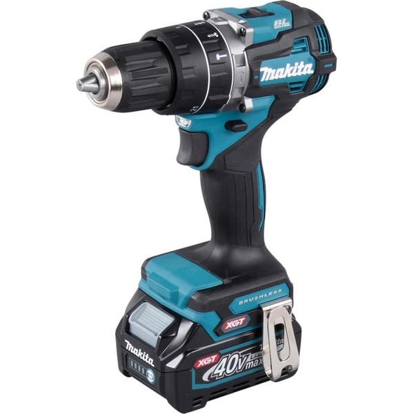 Trapano A Percussione A Batteria Makita Xgt 40 V Max - 64 Nm - 13 Mm - 2.200 Giri/Min-image
