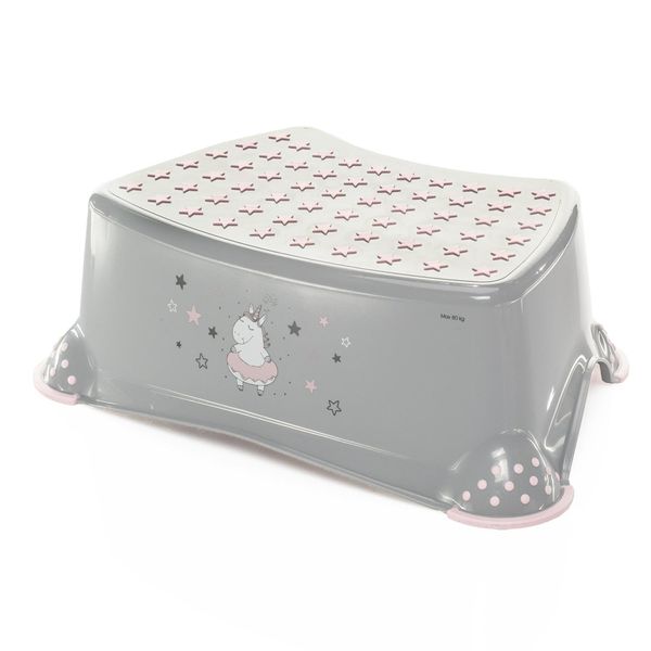 Zopa Scalino Per Wc/Lavabo "Unicorno"", Grigio/Rosa"-image