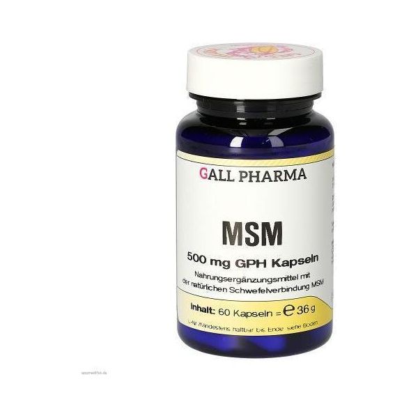 Msm 500 Mg Gph Capsule 60 Capsule-image