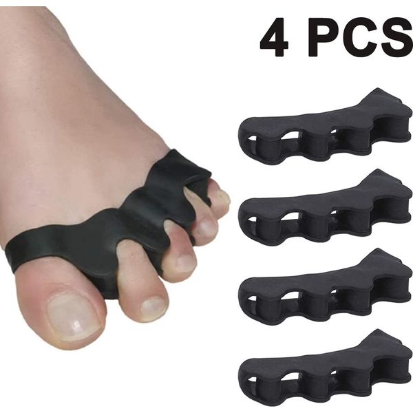 Divaricatore Per Dita Dei Piedi In Silicone, Separatore Per Dita Dei Piedi, Correzione Per Tutte Le Dita Dei Piedi, Benda Morbida, Dita Dei Piedi, Divaricatore, Donne E Uomini-image