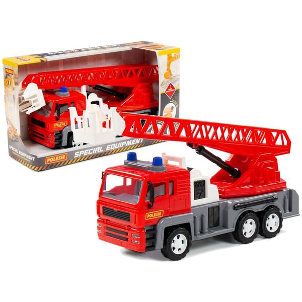 Autopompa "Almaz"" Scala Allungabile 70 Cm Rosso 88956"-image