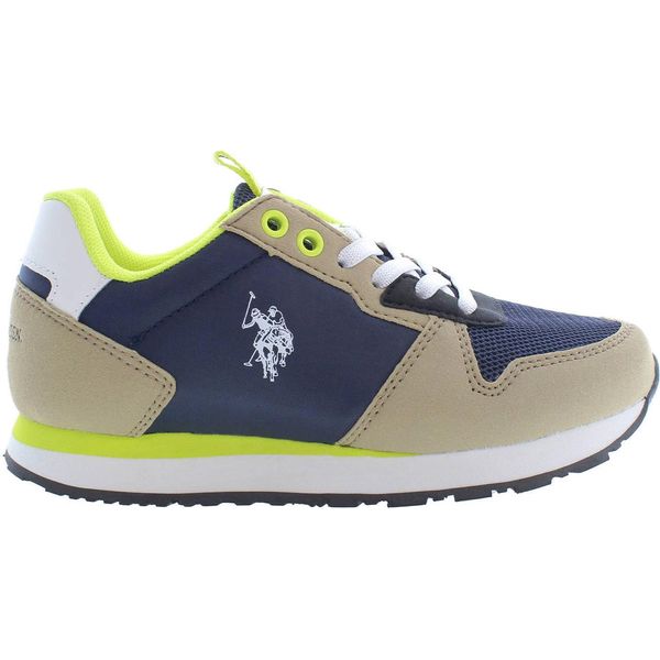 U.S. Polo Assn. Scarpe Ragazzi Blu Tessile SF18806 - Taglia: 31-image