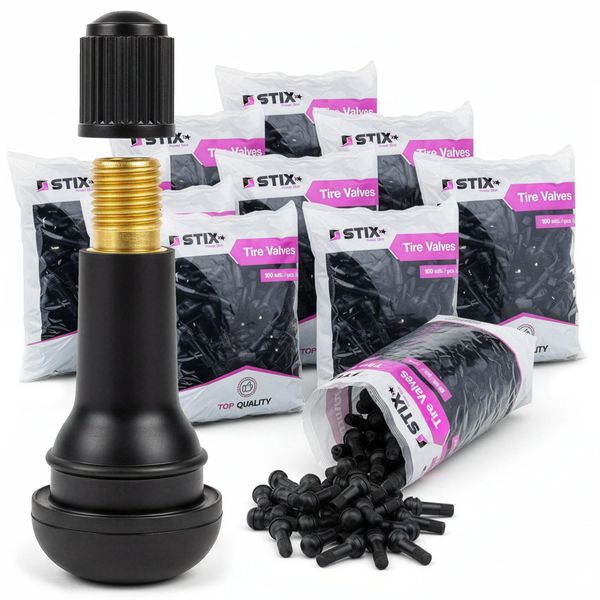 1000X TR413 Valvole In Gomma, A Scatto, Per Pneumatici Tubeless-image