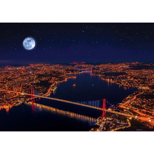 Art Puzzle Puzzle Illuminato Tre Ponti, Bosforo 1000 Pezzi-image