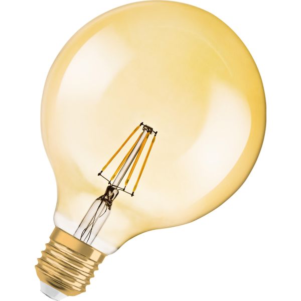 Osram E27 Led Globe Filament Vintage 4W 410Lm Bianco Caldo 4099854091179 Come 35W-image