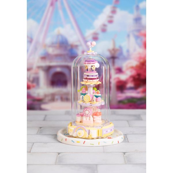 Pantasy 85104 High Tea - Unicorn Paradise Kit Di Blocchi Da Costruzione A Morsetto-New-Ovp-image