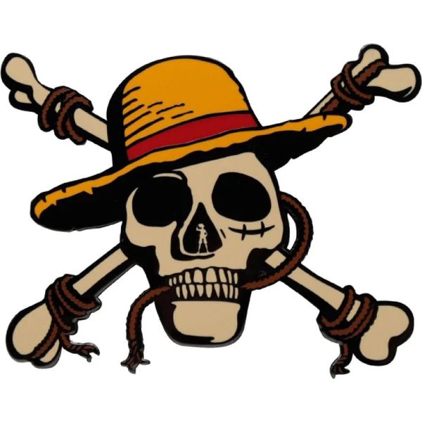 Limitowana Edycja Medalu Jolly Roger Z One Piece, Oficjalna Licencja-image