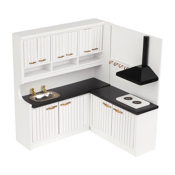 Mobili Giocattolo, Mobili Per La Casa Delle Bambole, Mini Mobili, Mini Credenza, Credenza In Legno Per La Casa Delle Bambole, Credenza In Legno Per La Casa Delle Bambole, Mobili Per La Casa Delle Bambole 1:12, Credenza Per La Casa Delle Bambole 1:12-image