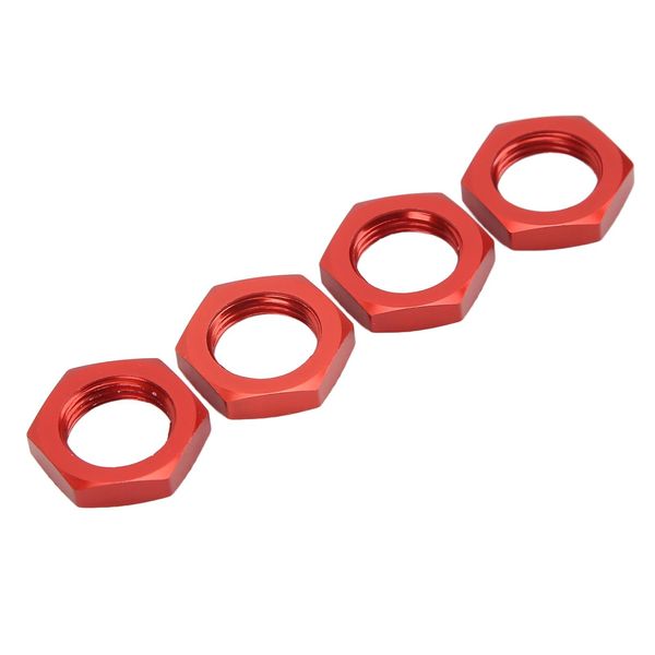 Dado Del Mozzo Esagonale Della Ruota Di 17Mm, Dado Del Mozzo Esagonale Di 17Mm, Dado Del Mozzo Esagonale Della Ruota Di Alluminio, Dado Del Mozzo Esagonale Per 1/8 Auto Rc, Dado Del Mozzo Esagonale Della Ruota Per 1/8 Auto Rc, Parti Dell'auto Rc-image