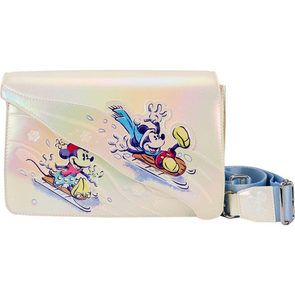 Loungefly - Torebka Na Ramię Disney Mickey I Przyjaciele Zimowa Kraina-image