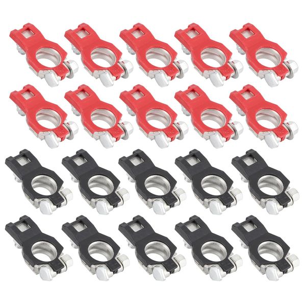 Morsetto Della Batteria, Morsetto Positivo Negativo Della Batteria, Morsetto Superiore, Connettori Dei Morsetti Del Morsetto Del Cavo Della Batteria, Connettori Dei Morsetti Del Morsetto, Morsetto Del Cavo Della Batteria-image