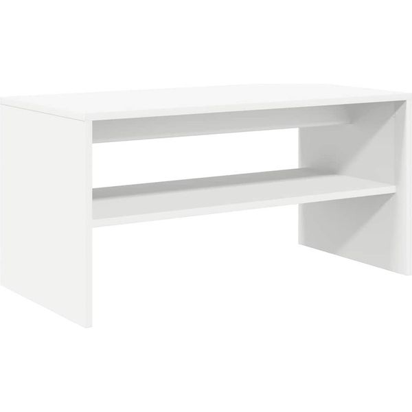 Syfax™ Mobile Porta Tv Bianco 80X40X40 Cm In Legno Multistrato-image